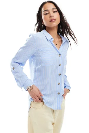 ONLY Long sleeve shirt in stripes