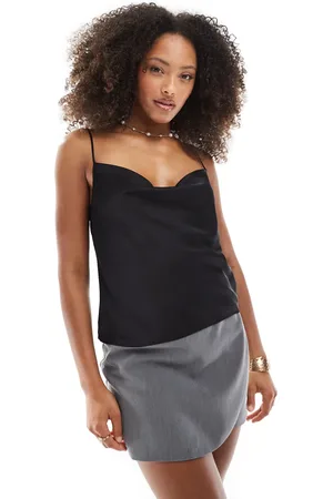 Stradivarius Draped cami top in