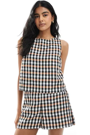ASOS Sleeveless top in gingham - part of a set