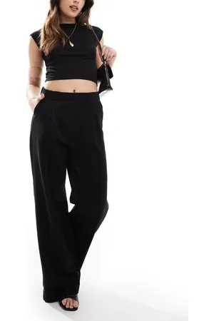 Stradivarius Wide leg tailored pants in