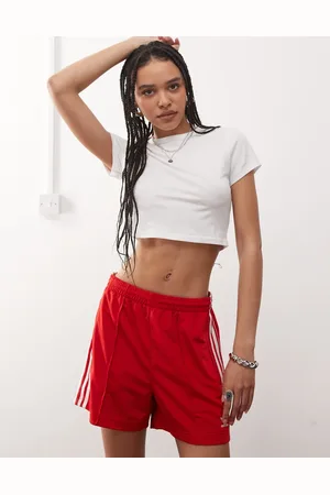 COLLUSION Short sleeve super crop T-shirt in