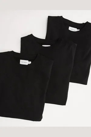 Topman 3 pack regular fit T-shirts in