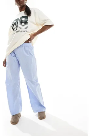 Cotton On Cotton On striped boyfriend boxer pajama pants in light