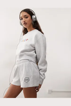 Kickers Knit shorts in heather - part of a set