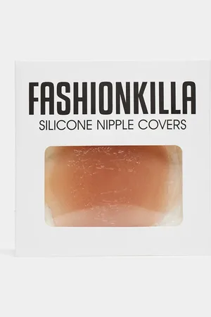 Fashionkilla Adhesive silicone nipple cover in beige