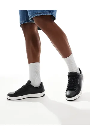 Paul Smith Paul Smith logo leather sneakers in and white