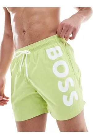 HUGO BOSS BOSS Octopus logo swim shorts in bright