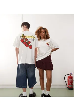 COLLUSION Tomato print graphic t-shirt in