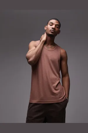 Topman Fine striped tank in