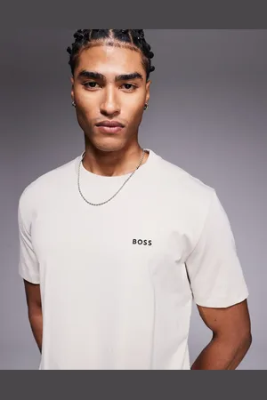 HUGO BOSS Logo t-shirt in beige
