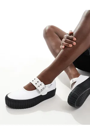 Vans Mary Jane Platform Creepers in and black