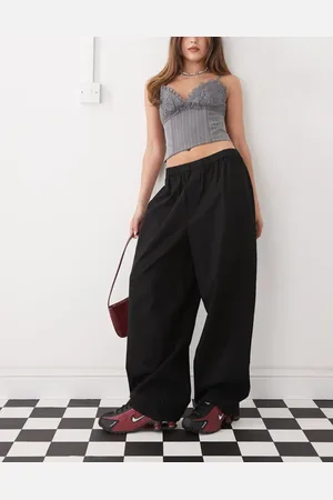 COLLUSION Relaxed linen balloon pants in
