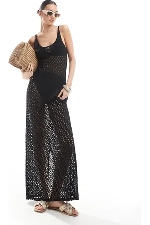 ONLY Crochet maxi dress in