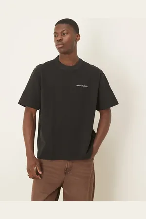 Abercrombie & Fitch Premium logo t-shirt in