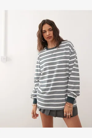 COLLUSION Striped long sleeve t-shirt