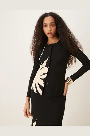 Never Fully Dressed Fitted cardigan in oversized floral - part of a set