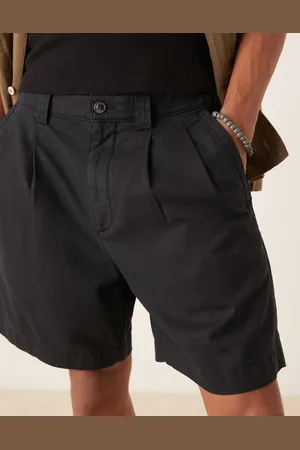 Abercrombie & Fitch 9" pleated shorts in