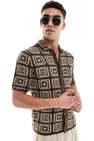 Only & Sons Crochet shirt in