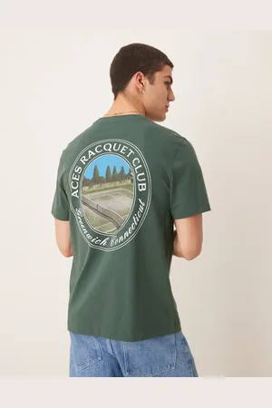 Abercrombie & Fitch Tennis back print classic t-shirt in