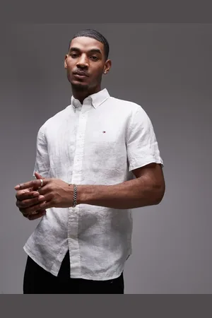 Tommy Hilfiger Linen short sleeve shirt in