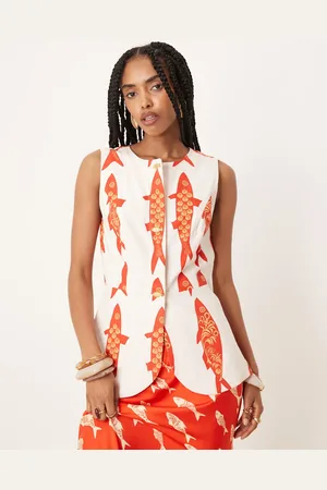 Never Fully Dressed Marine print vest in - part of a set