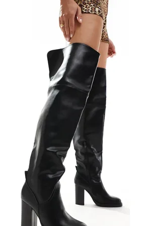 SEQWL Over the knee heeled boots in