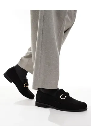 SEQWL Hero trim loafers in faux suede