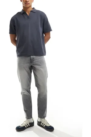 ASOS Tapered fit jeans in wash