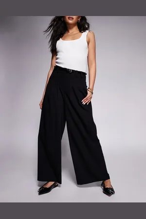 River Island Tailored wide leg pants in
