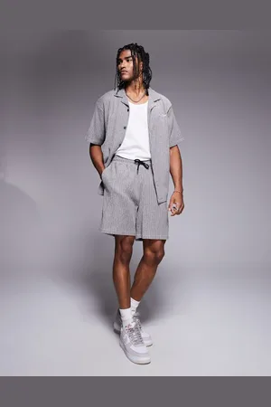 River Island Plisse shorts in - part of a set