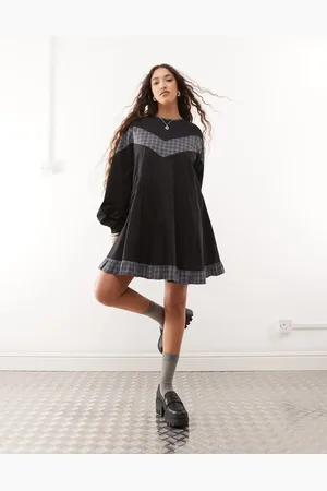 COLLUSION Sports trapeze mini dress