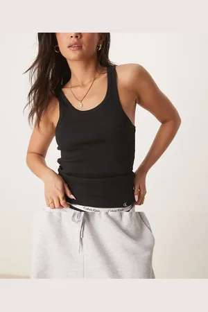 Calvin Klein 3 pack scoop neck tank top in