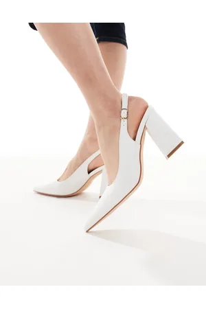 SEQWL Hogan block heeled shoes in PU