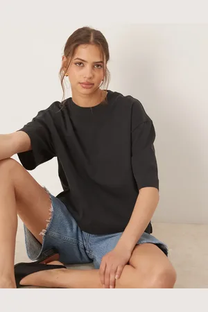 Gina Tricot Short sleeve boxy tee in