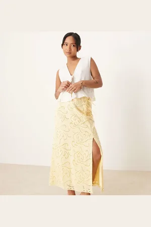 EVER NEW Linen look maxi skirt in - part of a set
