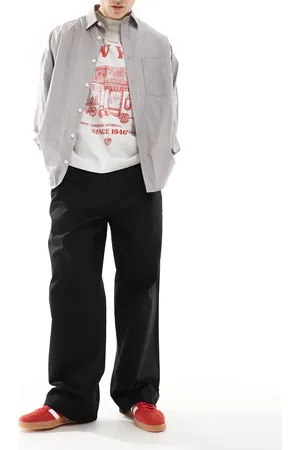 Only & Sons Loose fit linen blend pants in