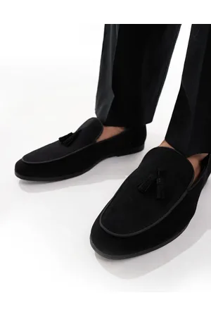 SEQWL Charlie loafers with tassels in faux suede