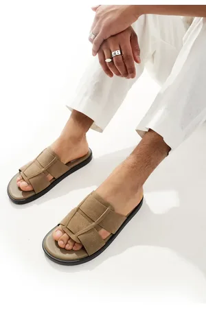 ASOS Slide sandals in beige