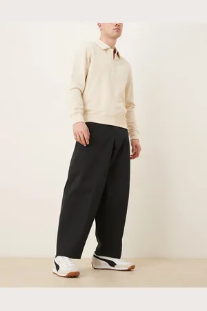 ASOS Extreme wide leg tapered dress pants in