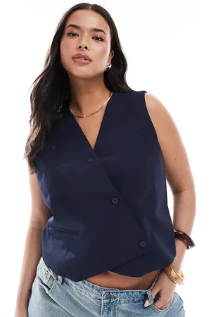 ONLY Asymmetric detail vest in
