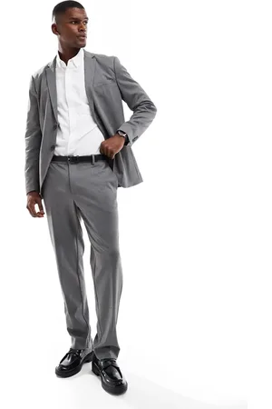 JACK & JONES Slim fit jersey suit pants in