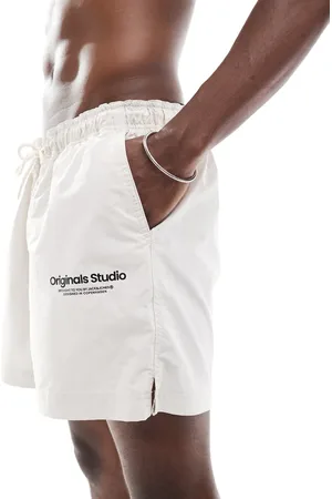 JACK & JONES Swim shorts in cream