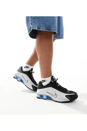 Nike Shox R4 sneakers in and silver