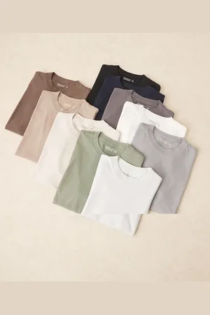 Abercrombie & Fitch 10 pack essential t-shirts in