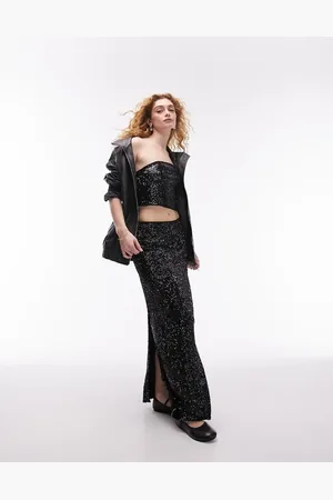 Topshop Sequin maxi skirt in - part of a set