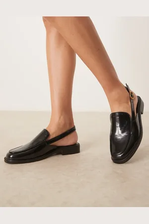 ASOS Marcella slingback loafers in