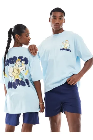 ASOS Disney pajamas set with Hercules prints in