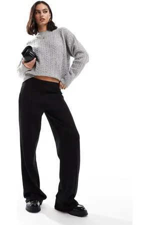 ASOS Clean tailored pants in scuba fabric in