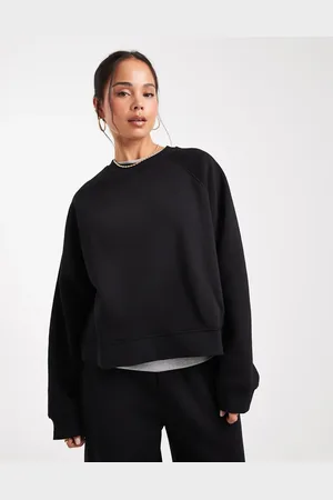ASOS Oversized brushback sweatshirt with raglan detail in
