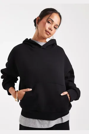 ASOS Oversized brushback hoodie in